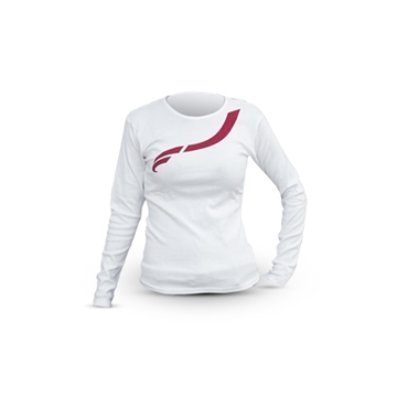 Bild von T-SHIRT LANGARM WEIß