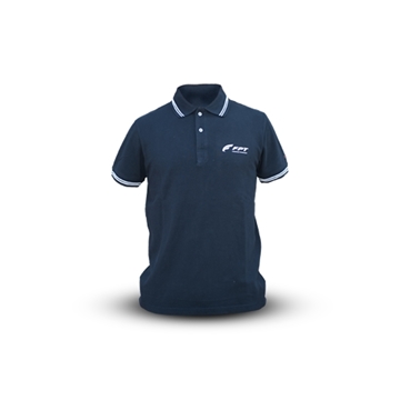 Image de POLO SLAM BLEU ET BLANC
