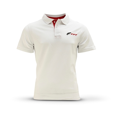 Picture of MEN'S WHITE SHORT-SLEEVED POLO SHIRT